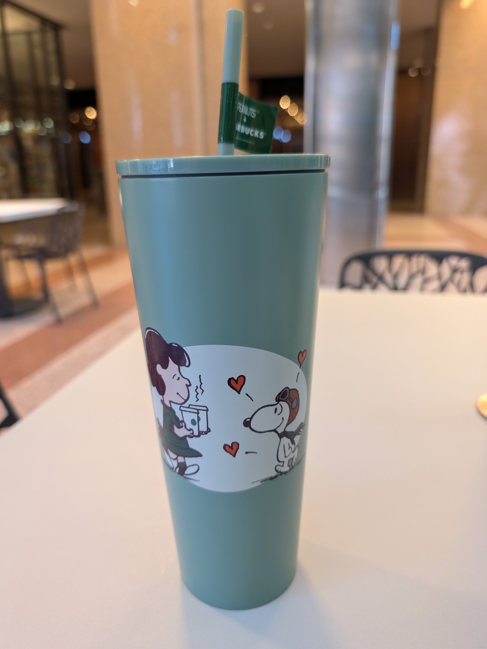 2026 Peanuts x Starbucks Limited Edition Tumbler with Straw